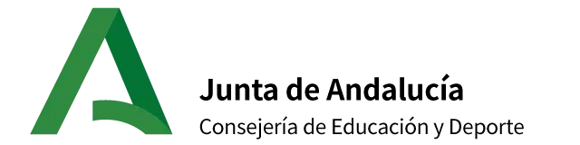 Imagen del logo de la Junta de Andalucía, Consejería de Educación y Deporte.